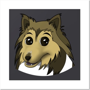 Ziggy the Sheltie Posters and Art